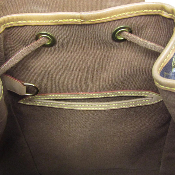 LOUIS VUITTON Authentic Brown Monogram Backpack main image 6